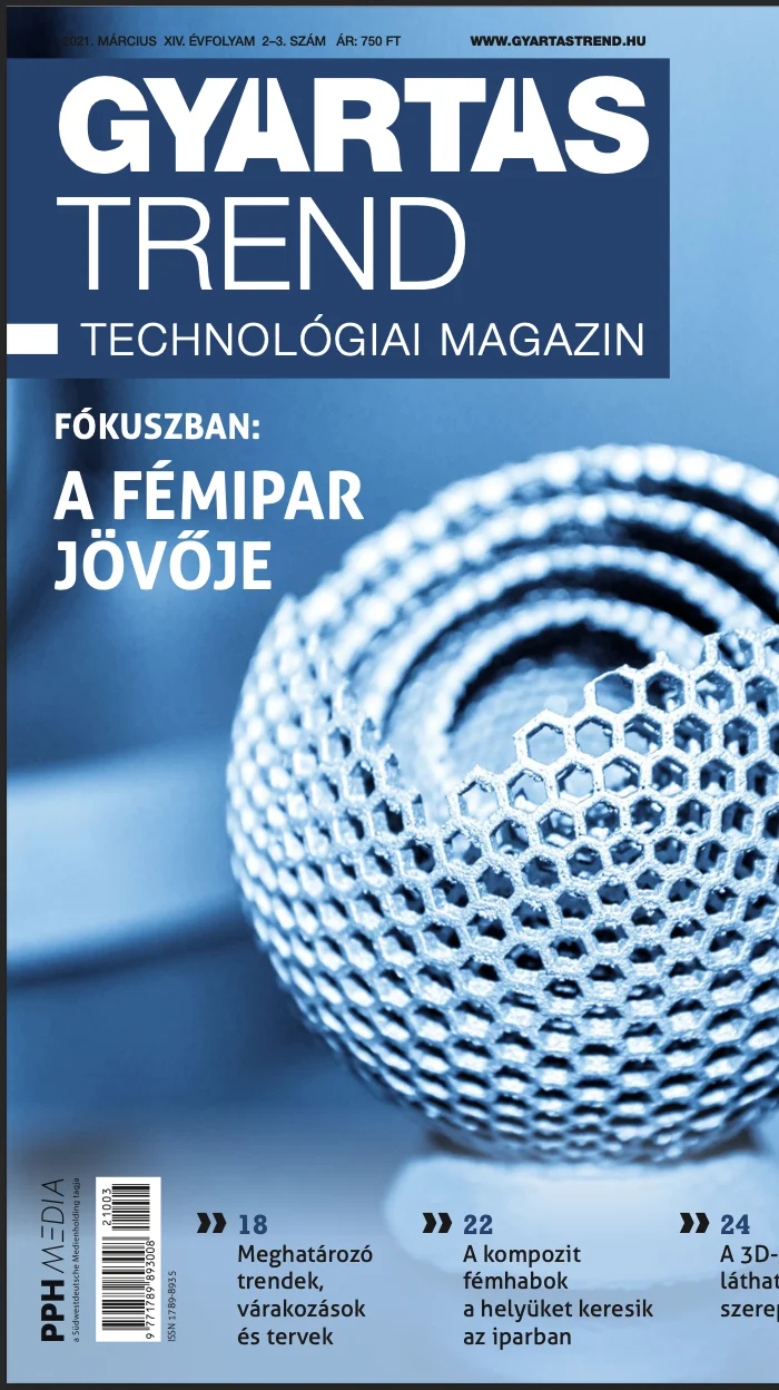 Gyártástrend magazine article – E4Solution expert feature