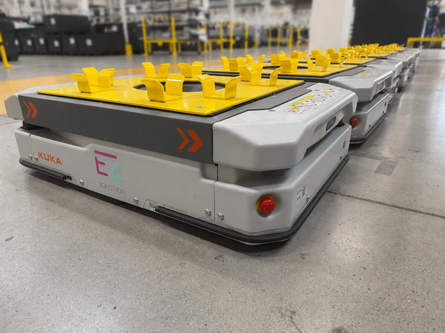 Lear Győr AMR intralogistics project